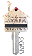 New Home Key Ornament